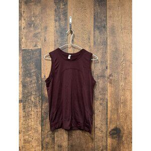 Lululemon Swiftly Tech Muscle Tank Burgundy Size 4 EUC